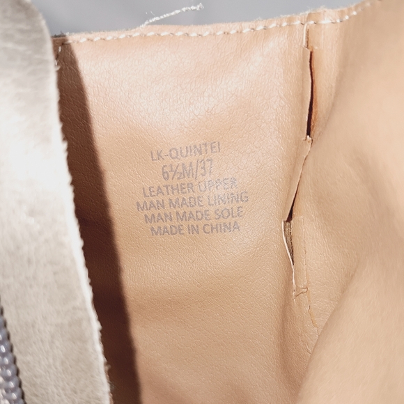 Lucky Brand Elegant Gray  Ankle Boots Size  6.5 - Picture 11 of 12